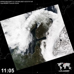 Level 1B Image at: 1105 UTC