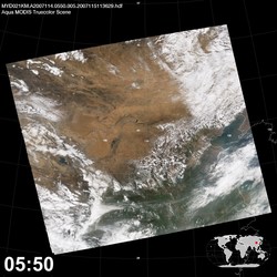 Level 1B Image at: 0550 UTC