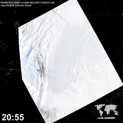 Level 1B Image at: 2055 UTC