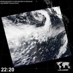 Level 1B Image at: 2220 UTC