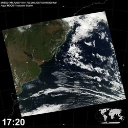 Level 1B Image at: 1720 UTC