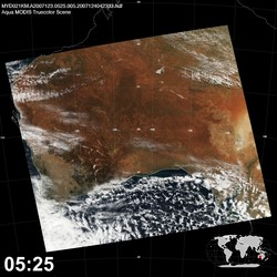 Level 1B Image at: 0525 UTC