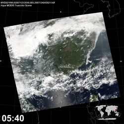 Level 1B Image at: 0540 UTC