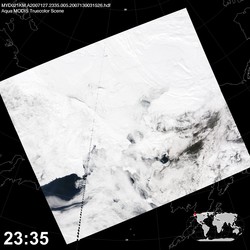 Level 1B Image at: 2335 UTC