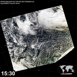 Level 1B Image at: 1530 UTC