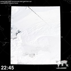 Level 1B Image at: 2245 UTC