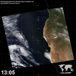 Level 1B Image at: 1305 UTC