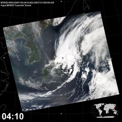 Level 1B Image at: 0410 UTC