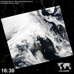 Level 1B Image at: 1630 UTC