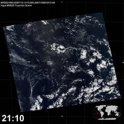 Level 1B Image at: 2110 UTC