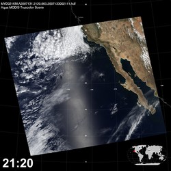 Level 1B Image at: 2120 UTC