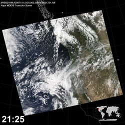 Level 1B Image at: 2125 UTC