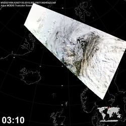 Level 1B Image at: 0310 UTC