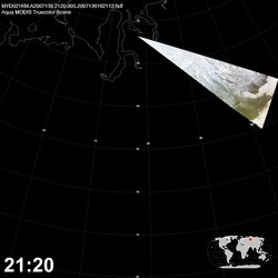 Level 1B Image at: 2120 UTC