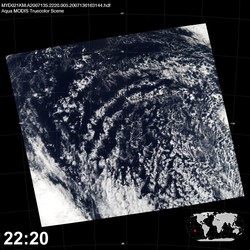 Level 1B Image at: 2220 UTC