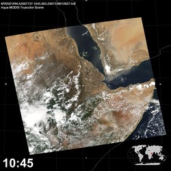 Level 1B Image at: 1045 UTC