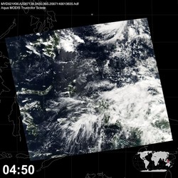 Level 1B Image at: 0450 UTC