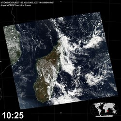 Level 1B Image at: 1025 UTC