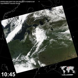 Level 1B Image at: 1045 UTC