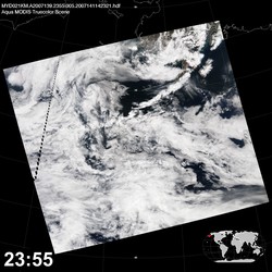 Level 1B Image at: 2355 UTC