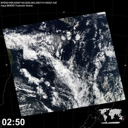 Level 1B Image at: 0250 UTC