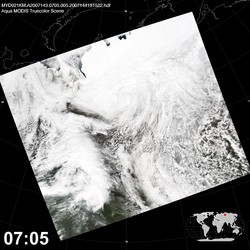 Level 1B Image at: 0705 UTC