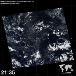 Level 1B Image at: 2135 UTC