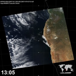 Level 1B Image at: 1305 UTC