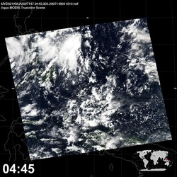 Level 1B Image at: 0445 UTC