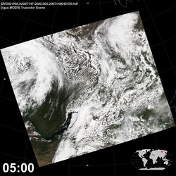 Level 1B Image at: 0500 UTC