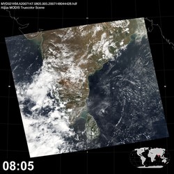 Level 1B Image at: 0805 UTC