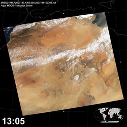 Level 1B Image at: 1305 UTC