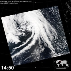 Level 1B Image at: 1450 UTC