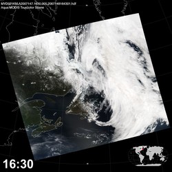 Level 1B Image at: 1630 UTC