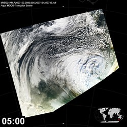 Level 1B Image at: 0500 UTC