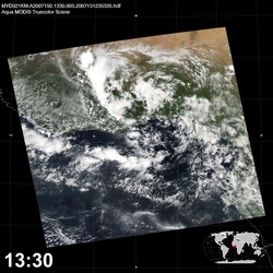 Level 1B Image at: 1330 UTC