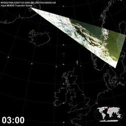 Level 1B Image at: 0300 UTC