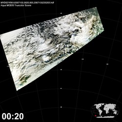 Level 1B Image at: 0020 UTC