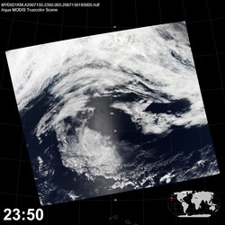 Level 1B Image at: 2350 UTC