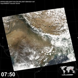 Level 1B Image at: 0750 UTC