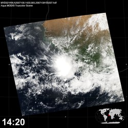 Level 1B Image at: 1420 UTC