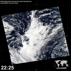 Level 1B Image at: 2225 UTC