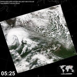 Level 1B Image at: 0525 UTC