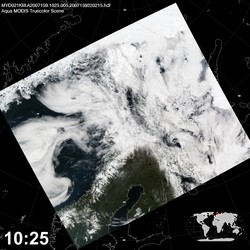 Level 1B Image at: 1025 UTC