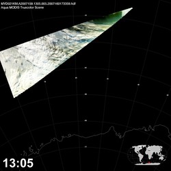 Level 1B Image at: 1305 UTC