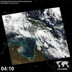 Level 1B Image at: 0410 UTC