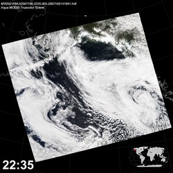 Level 1B Image at: 2235 UTC