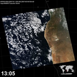 Level 1B Image at: 1305 UTC