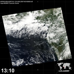 Level 1B Image at: 1310 UTC