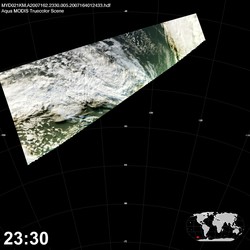 Level 1B Image at: 2330 UTC